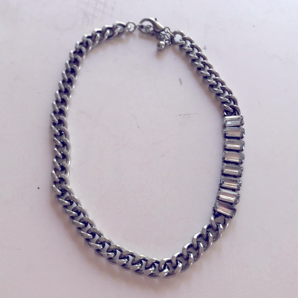 Choker chain w bling